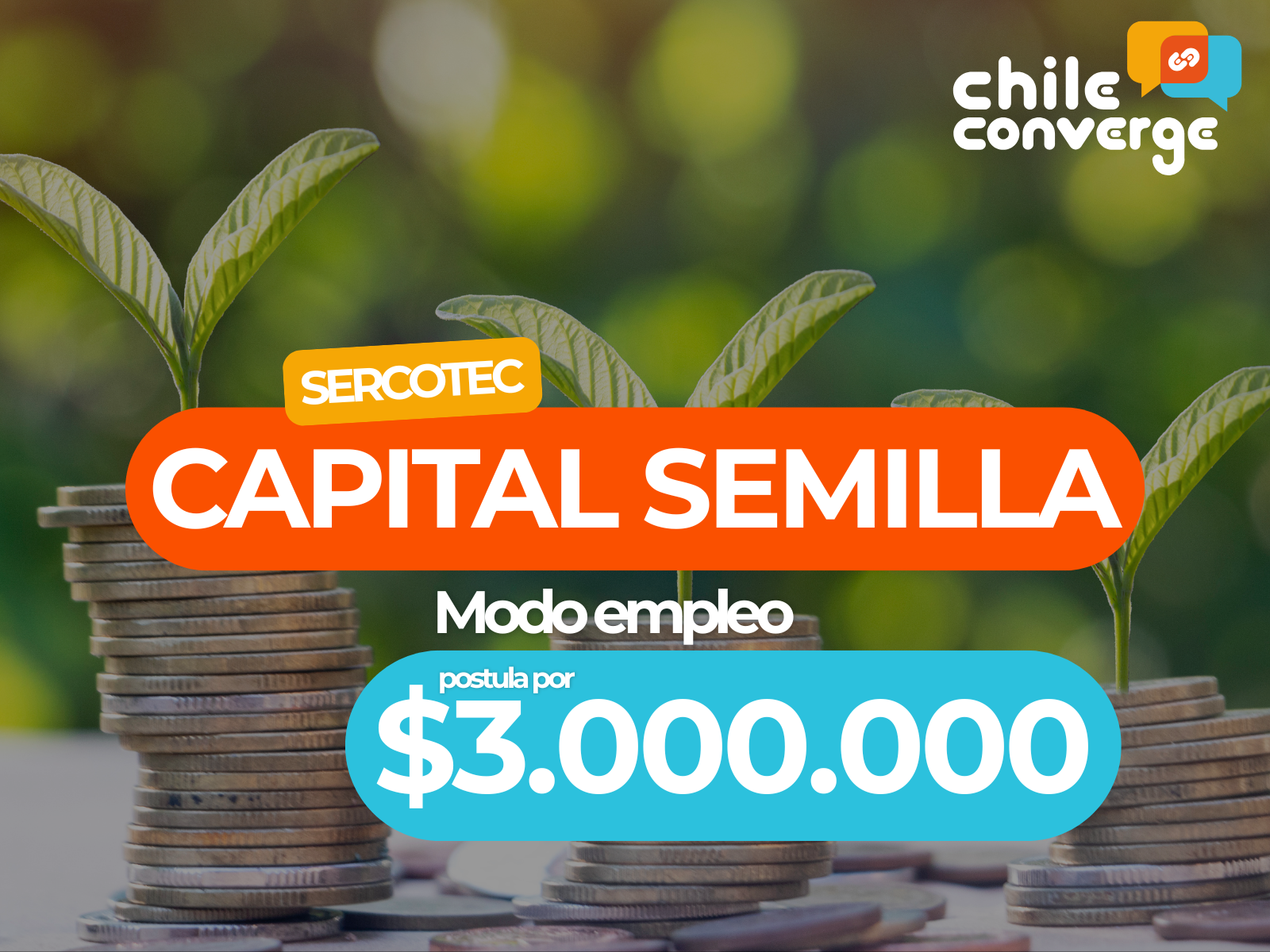 馃挵 $3 millones para poner en marcha tu negocio